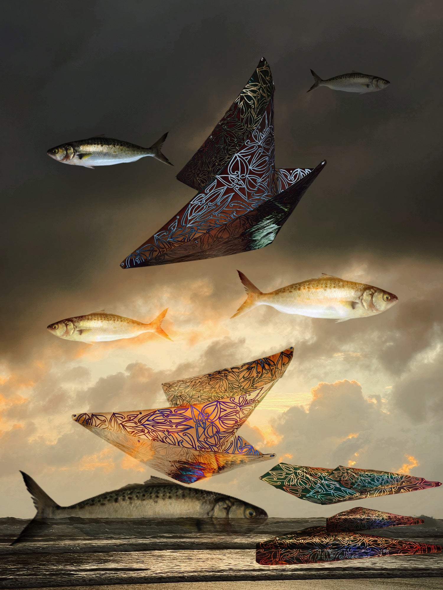 Sky Fish Array SKY FISH – TAWHIAO art salon